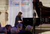 Die Pianistin Sophie Pacini spielt Stücke von Franz Liszt und Frédéric Chopin. (©Deutschlandradio/ Christian Kruppa)